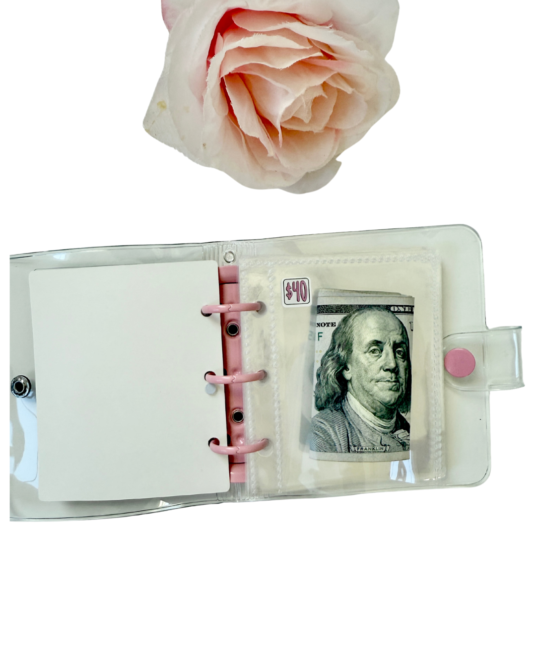 Mini Money Saving Binder, Save $1000 Envelopes Money Saving Challenge Book