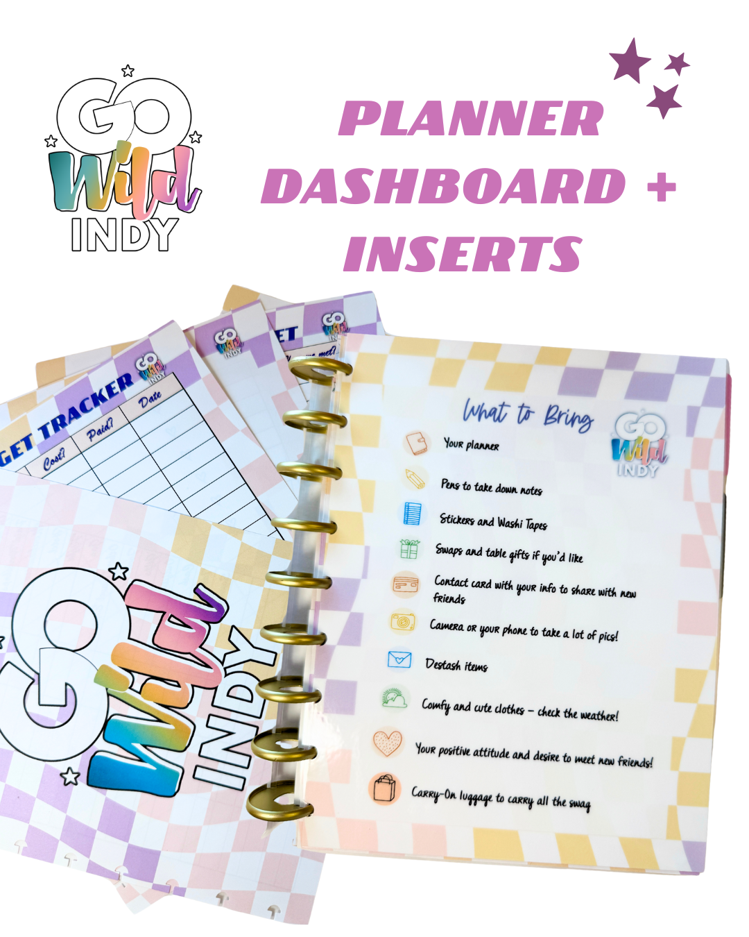 Go Wild Indy Dashboard and Inserts