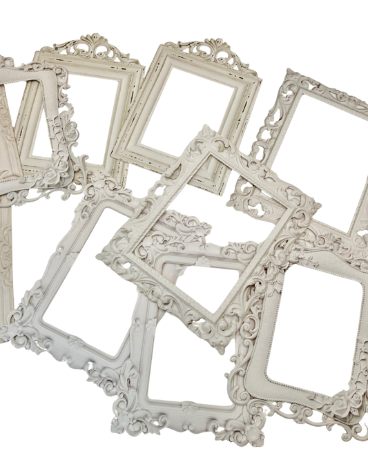 Gilded Memories Vintage Ornate Frame Ephemera Pack | Decorative Journaling Frames