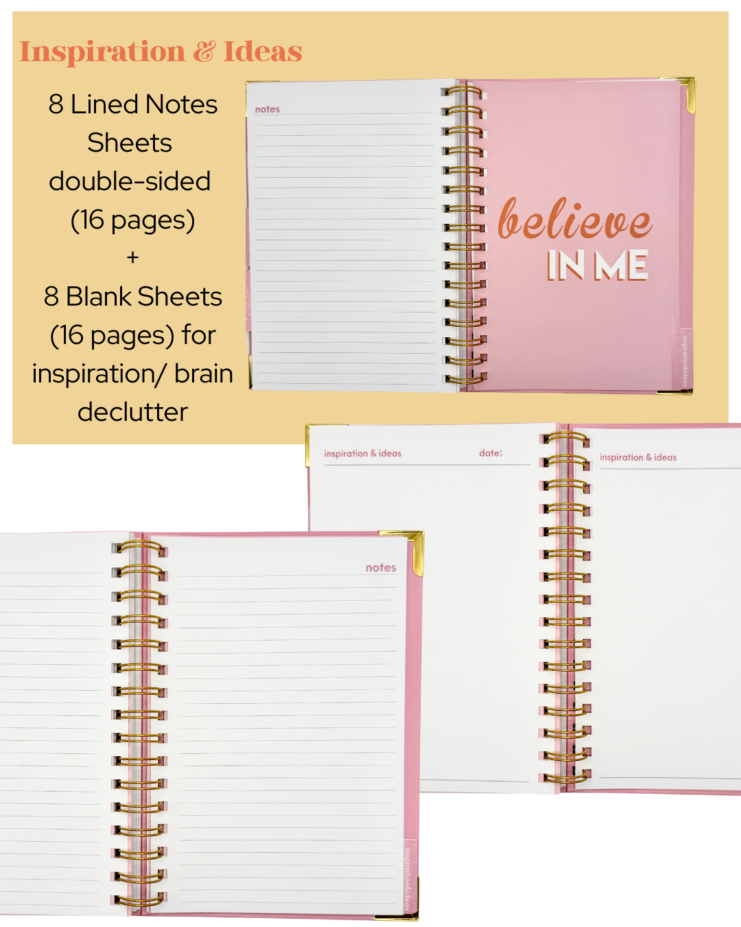 The Ultimate Goal Planner | Undated Weekly & Daily Planner | Goal Setting Planner