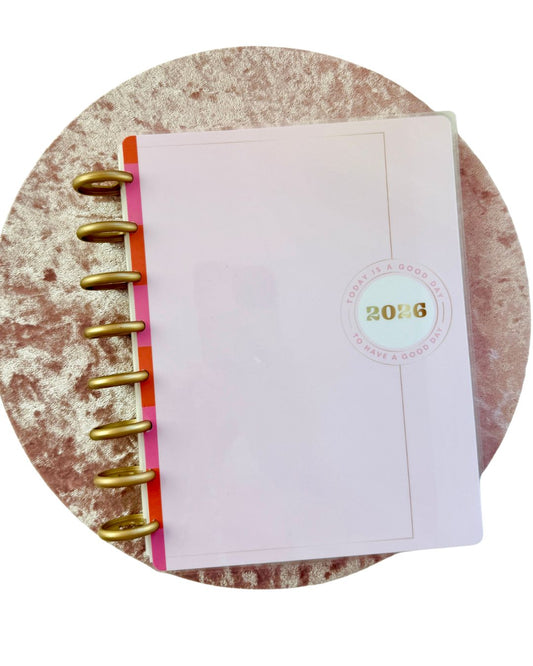 2026 Weekly and Monthly Discbound Planner - Laminated Cover