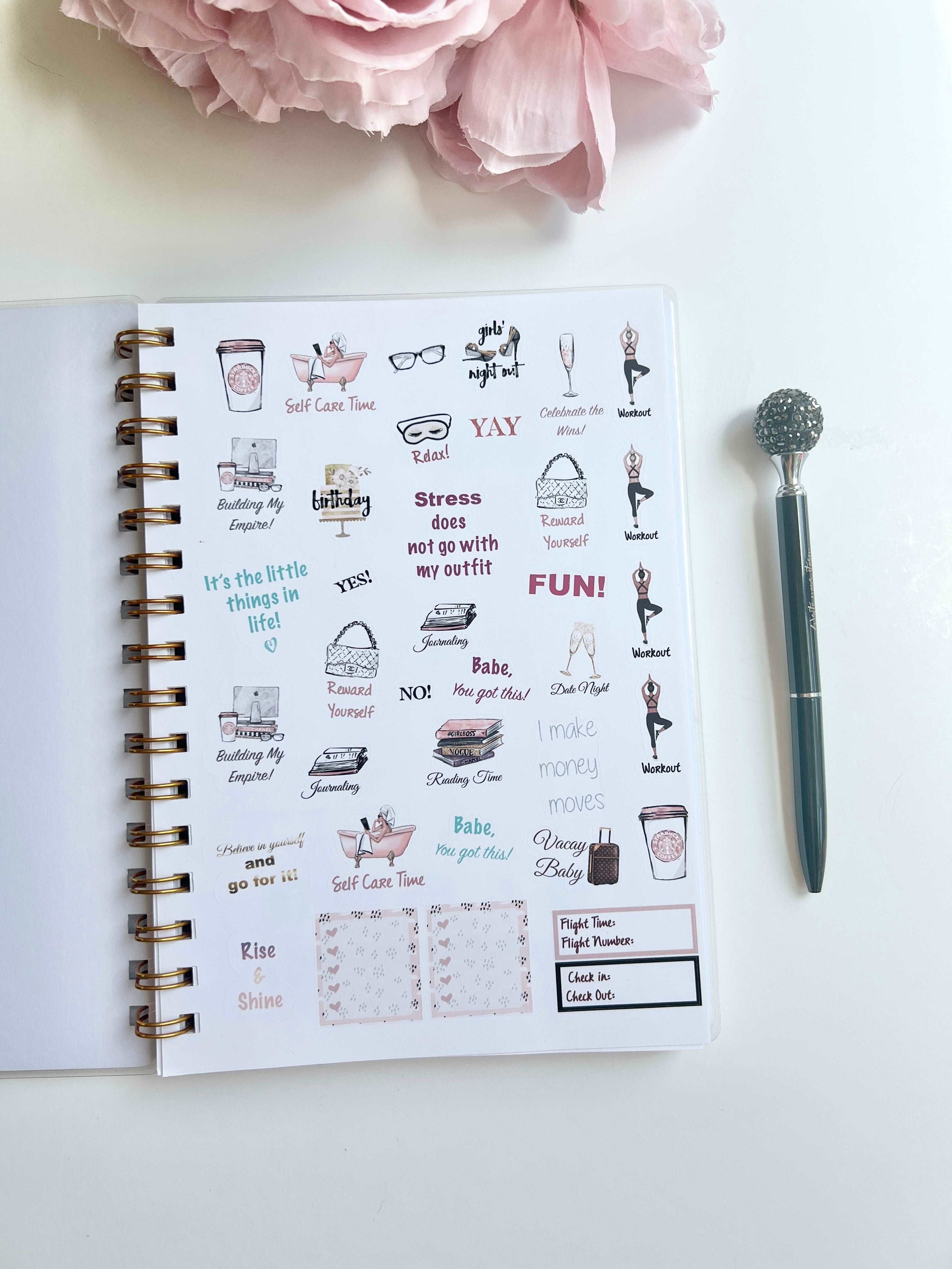 90 Days Daily Minimalist Wire-O A5 size Planner