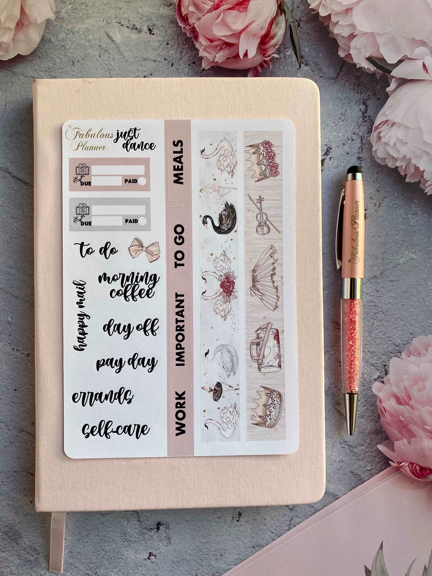 Ballerina Life Matte Stickers