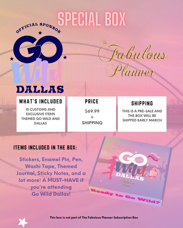 Go Wild Dallas - Full Box - Pre-Sale