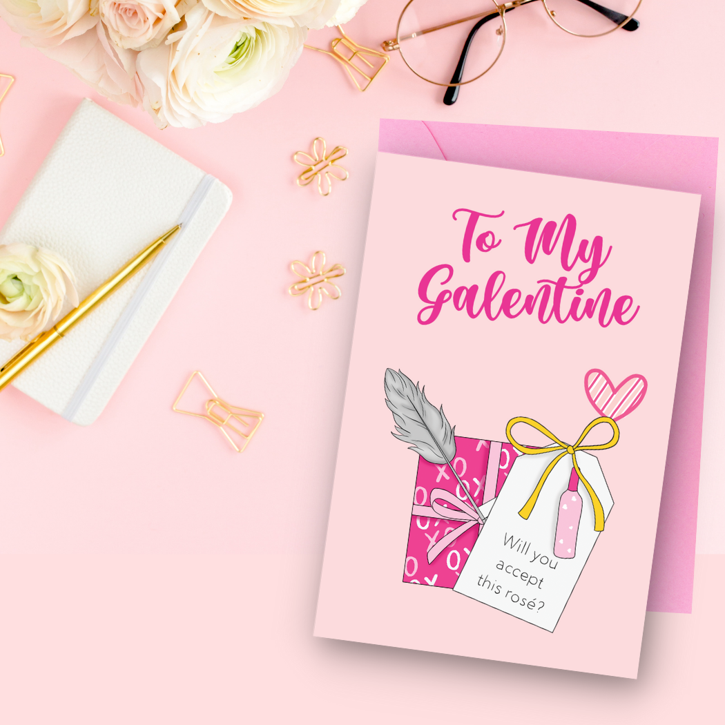 To My Galentine Greeting Card