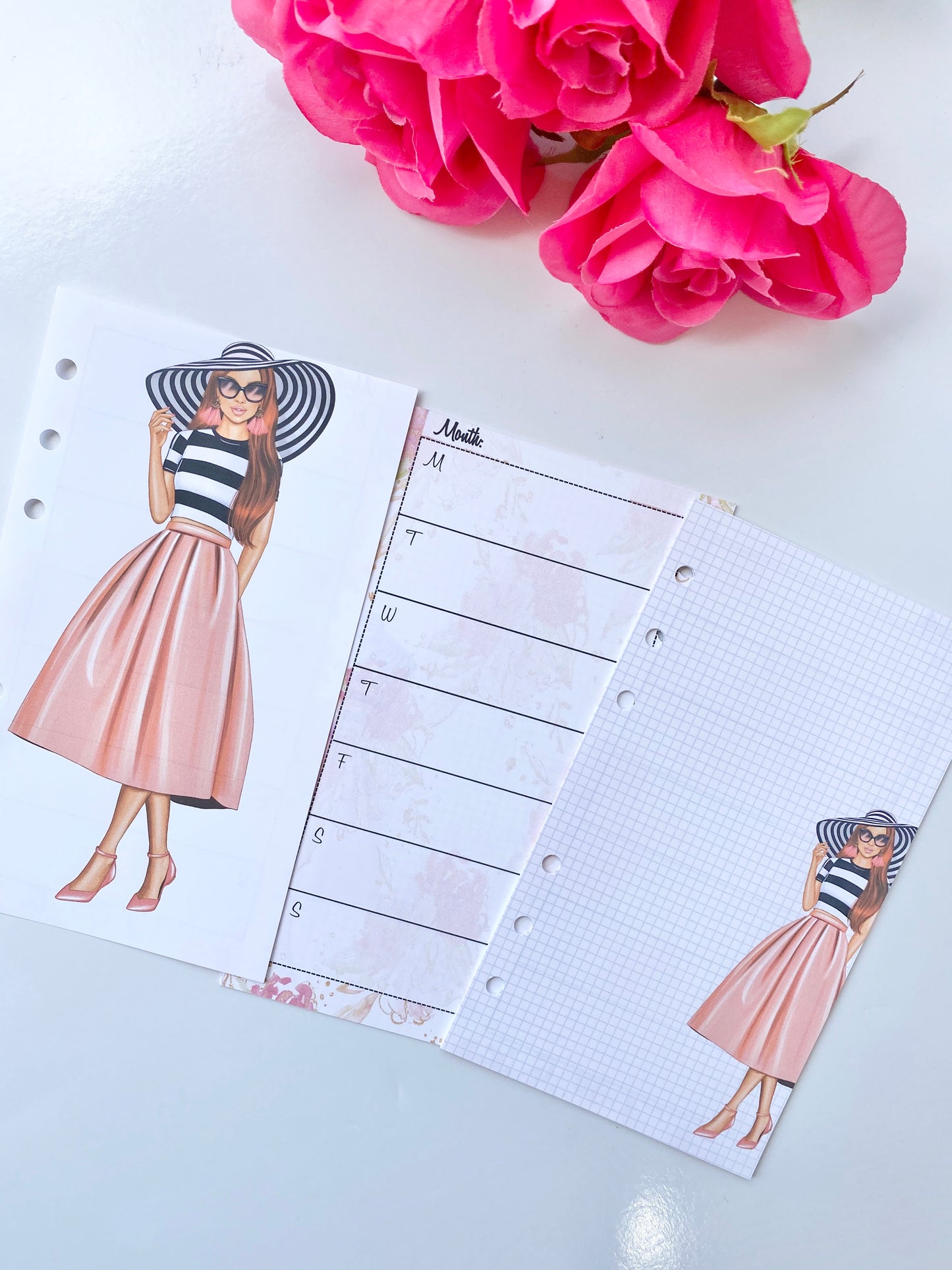 Hobonichi Style Weekly Inserts - Undated