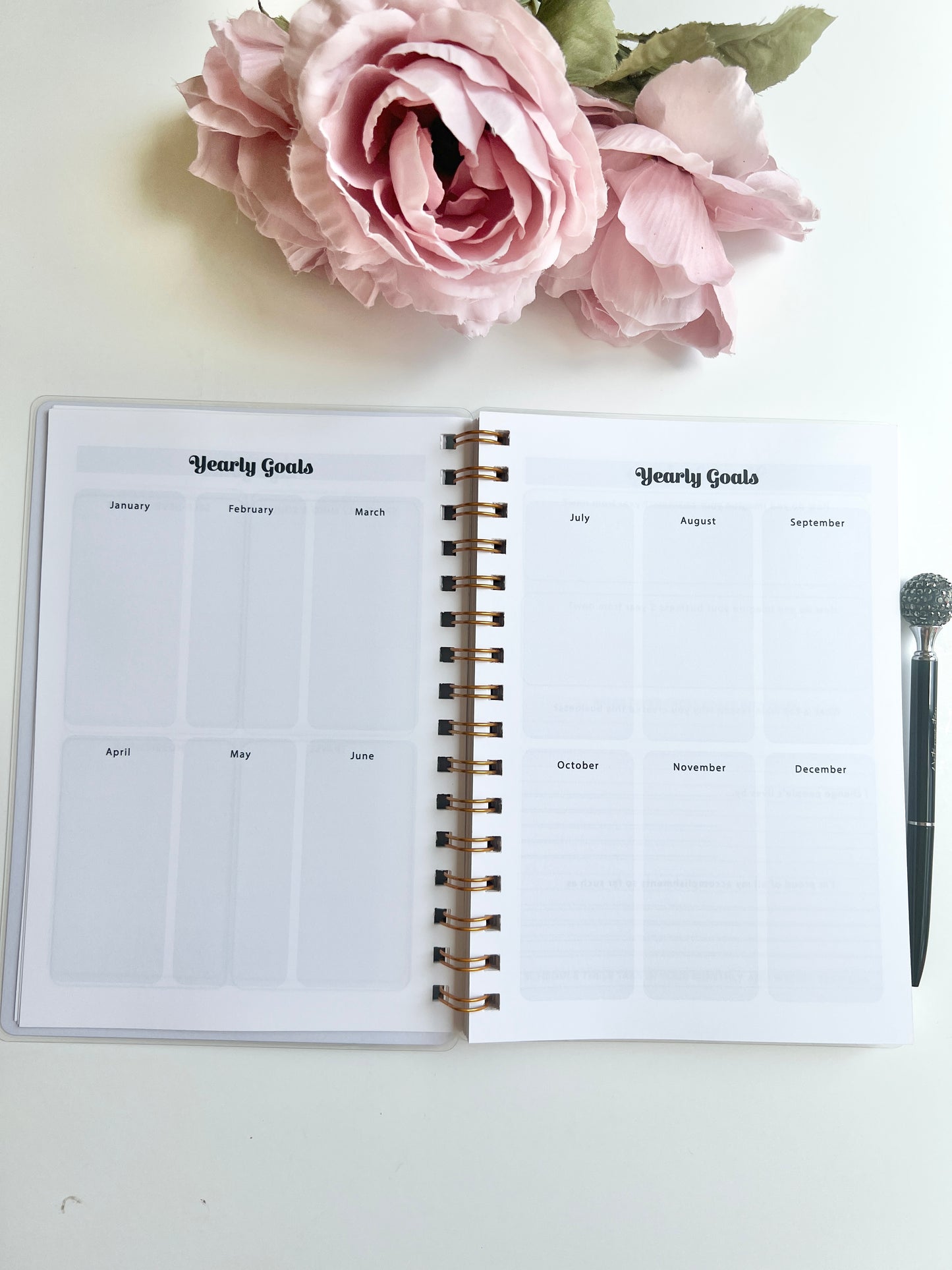 Level Up Business Planner A5 Size - Undated