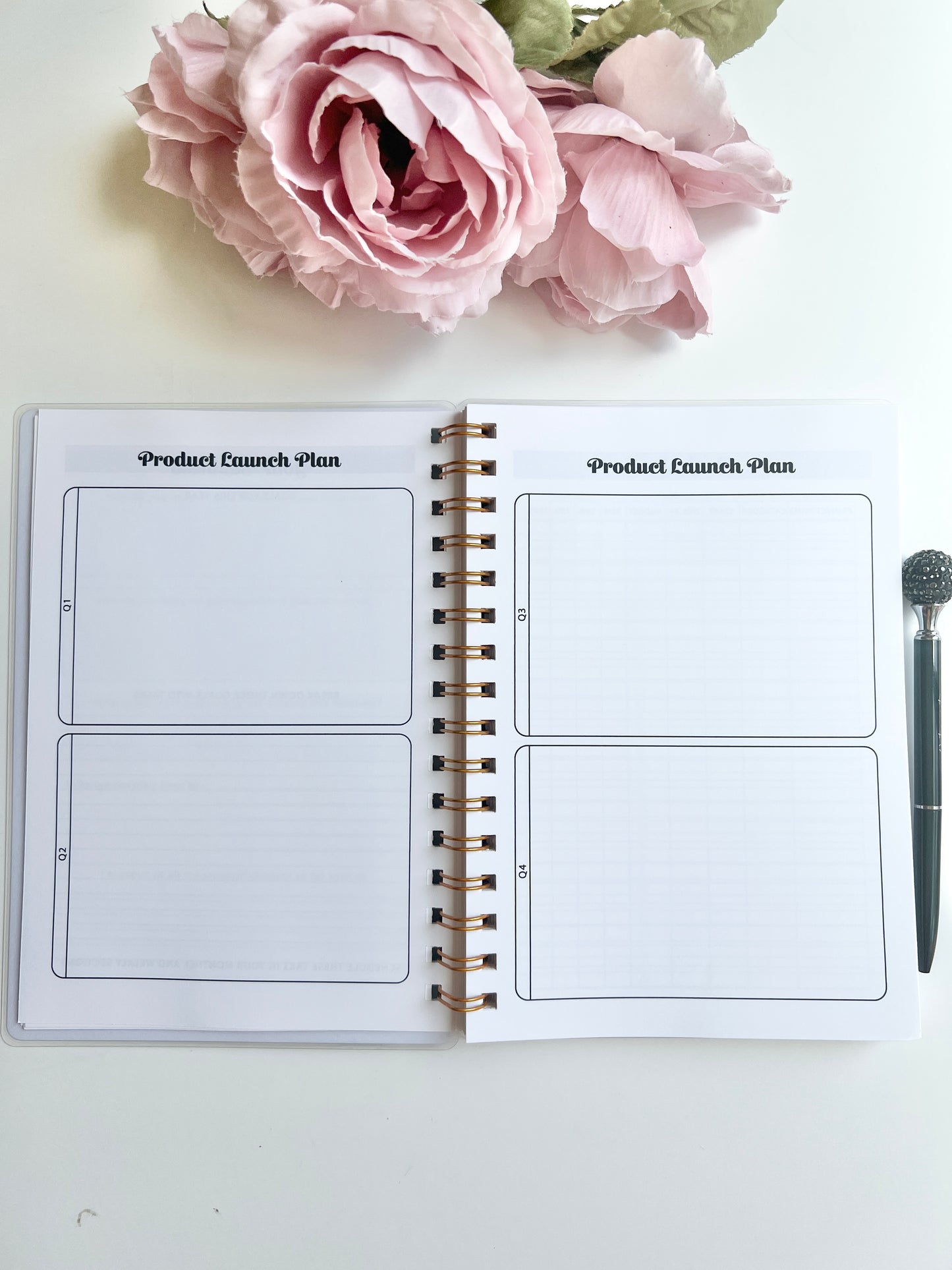 Level Up Business Planner A5 Size - Undated