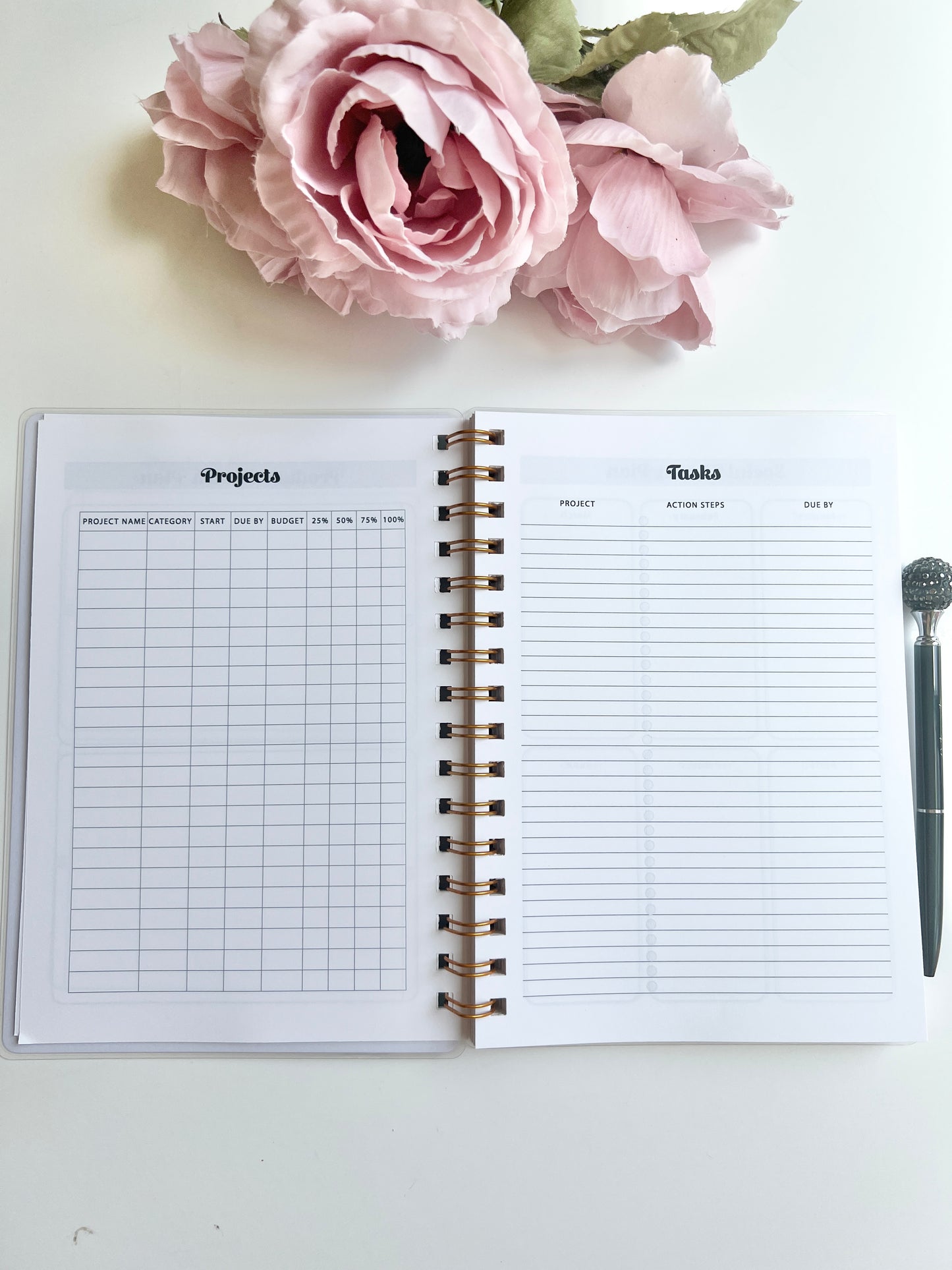 Level Up Business Planner A5 Size - Undated