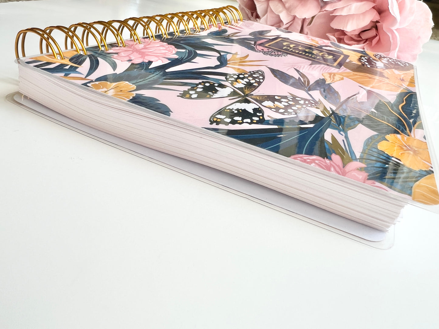 Weekly Layout Butterfly Wire-O A5 size Planner