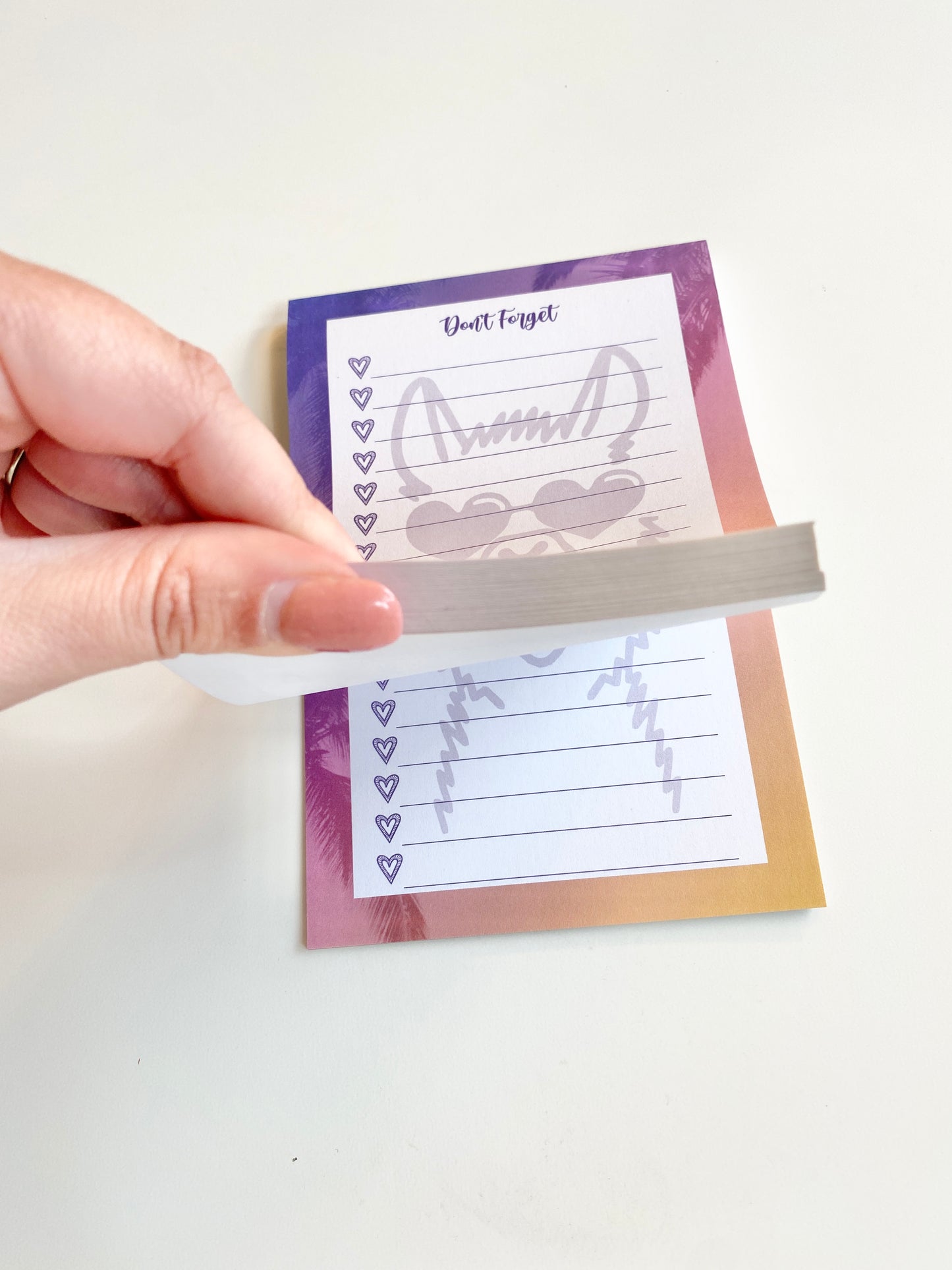 Past year - Go Wild SoCal llama Notepad