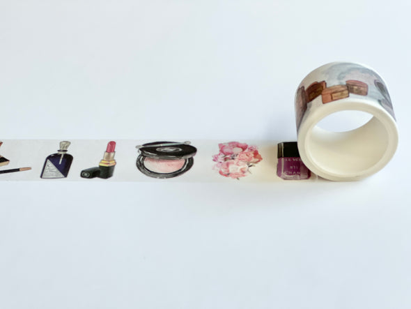 Wide Designer Perfume MakeUp Washi Mask Tape