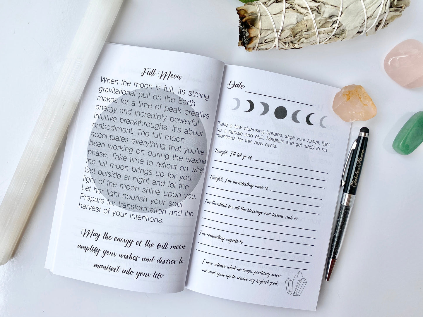 Moon Rituals & Manifestation Journal