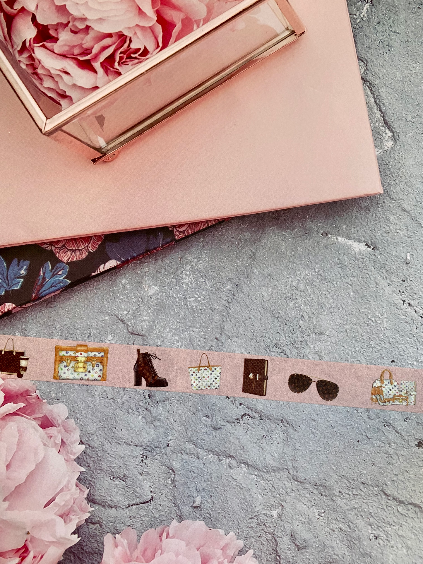 Designer Handbags and Shoes Washi Tape