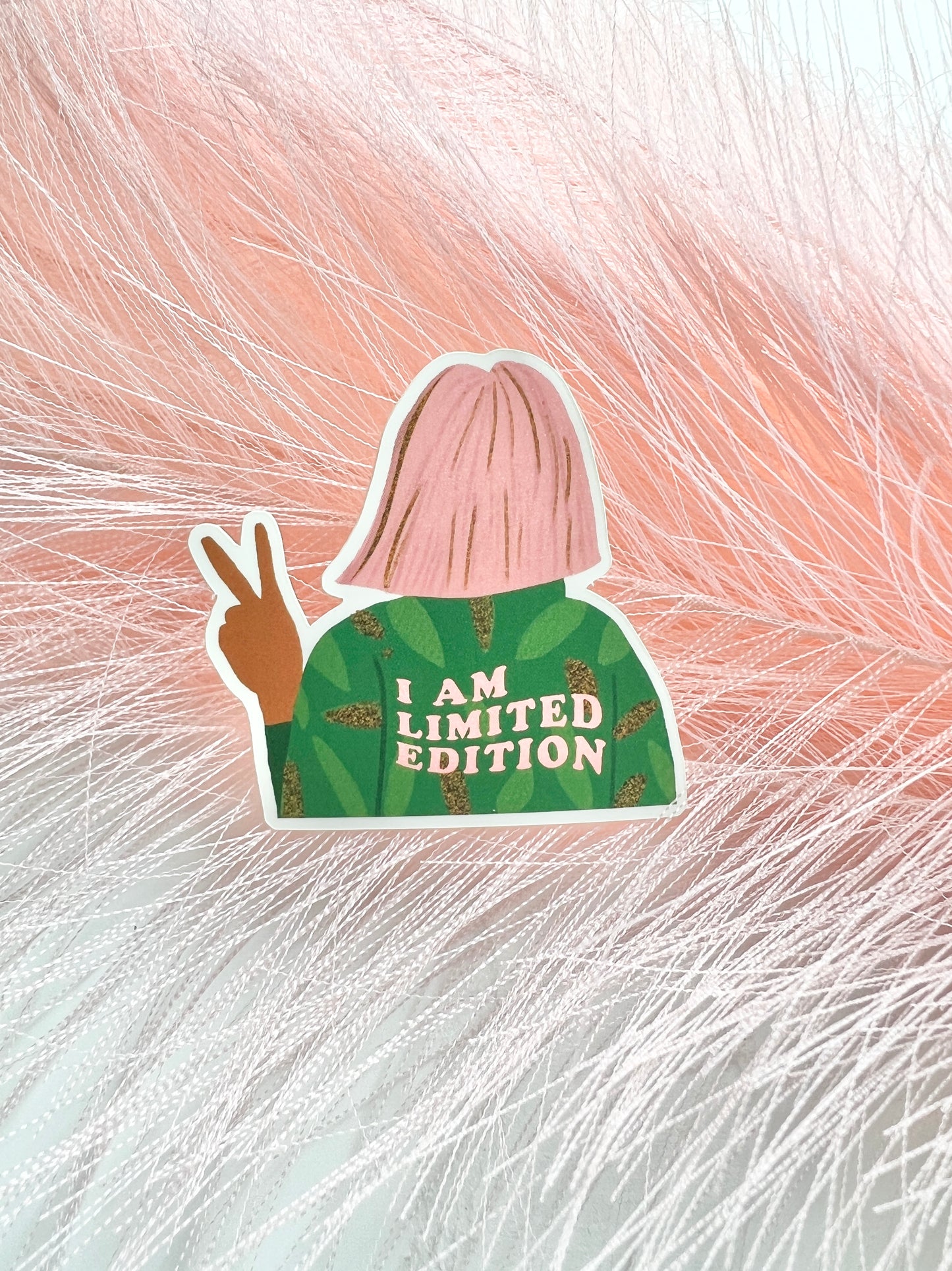 Female Empowerment I am Limited Edition Die Cut Sticker