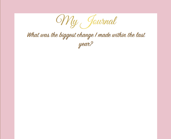 A5 Journal Prompts - Printable