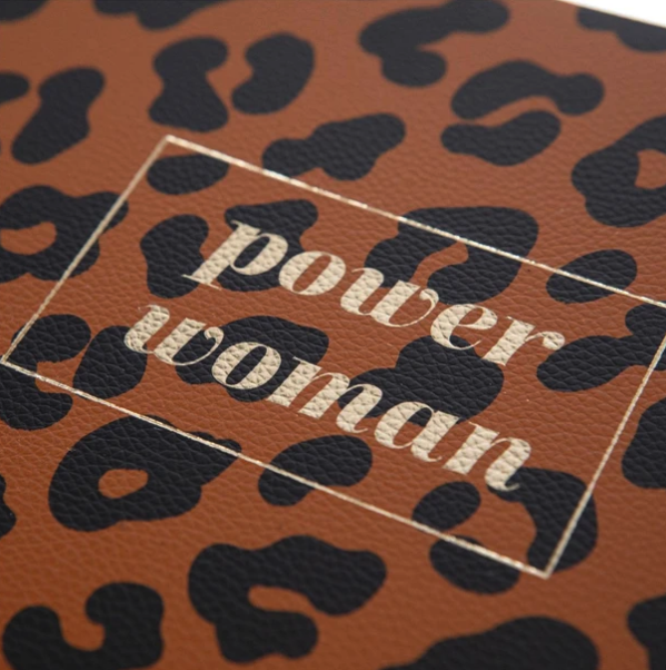 Power Woman Vegan Leather Journal
