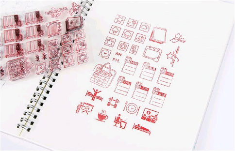 Functional Planner Bujo Stamp