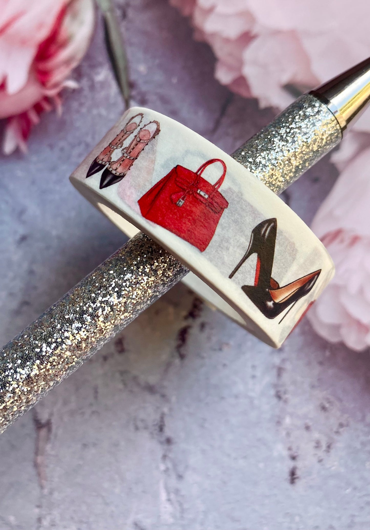 Designer Purses and Shoes Washi Tape