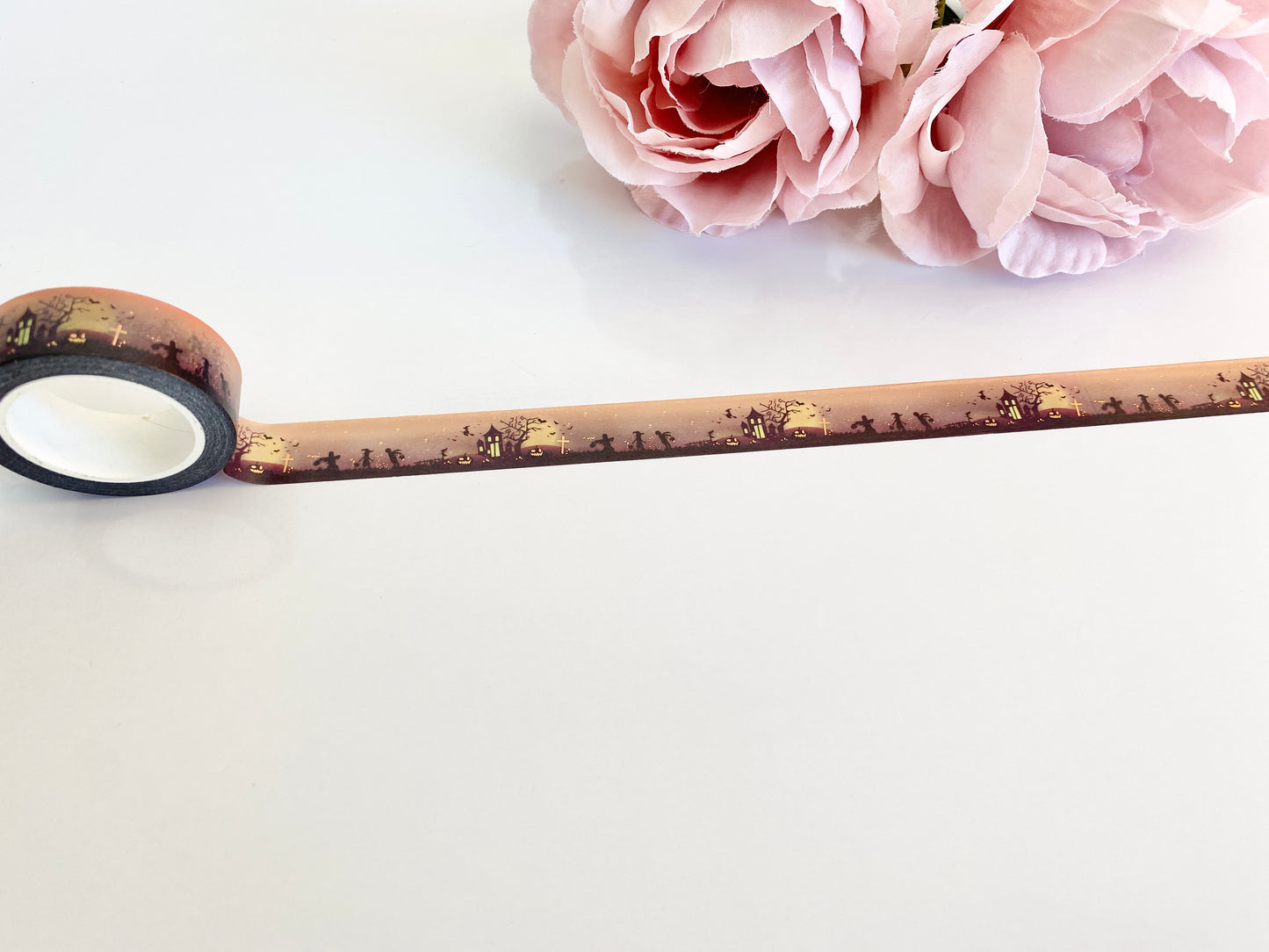 Halloween Gold Foil Washi Tape