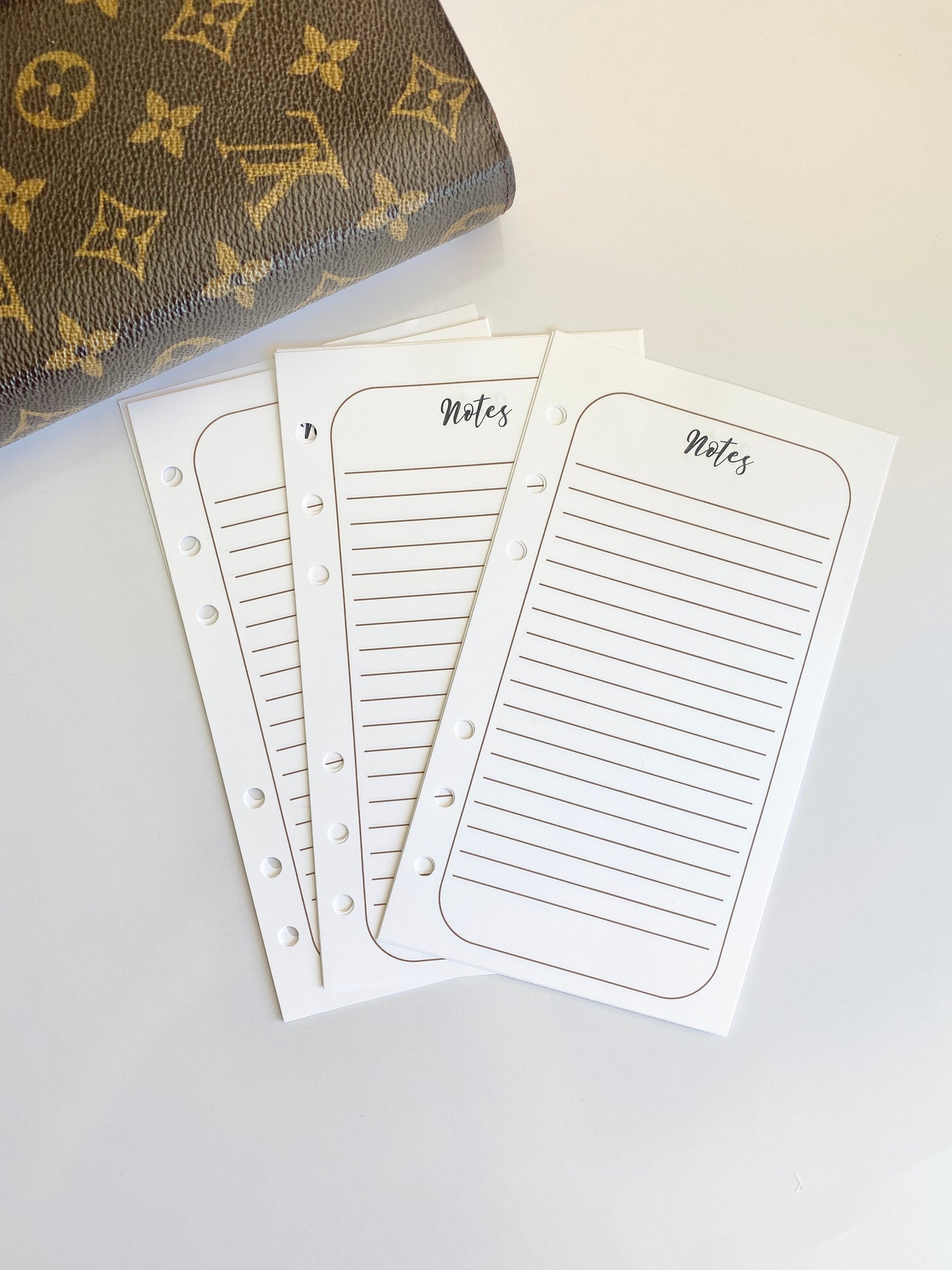 Minimalist Planner Notes Pages