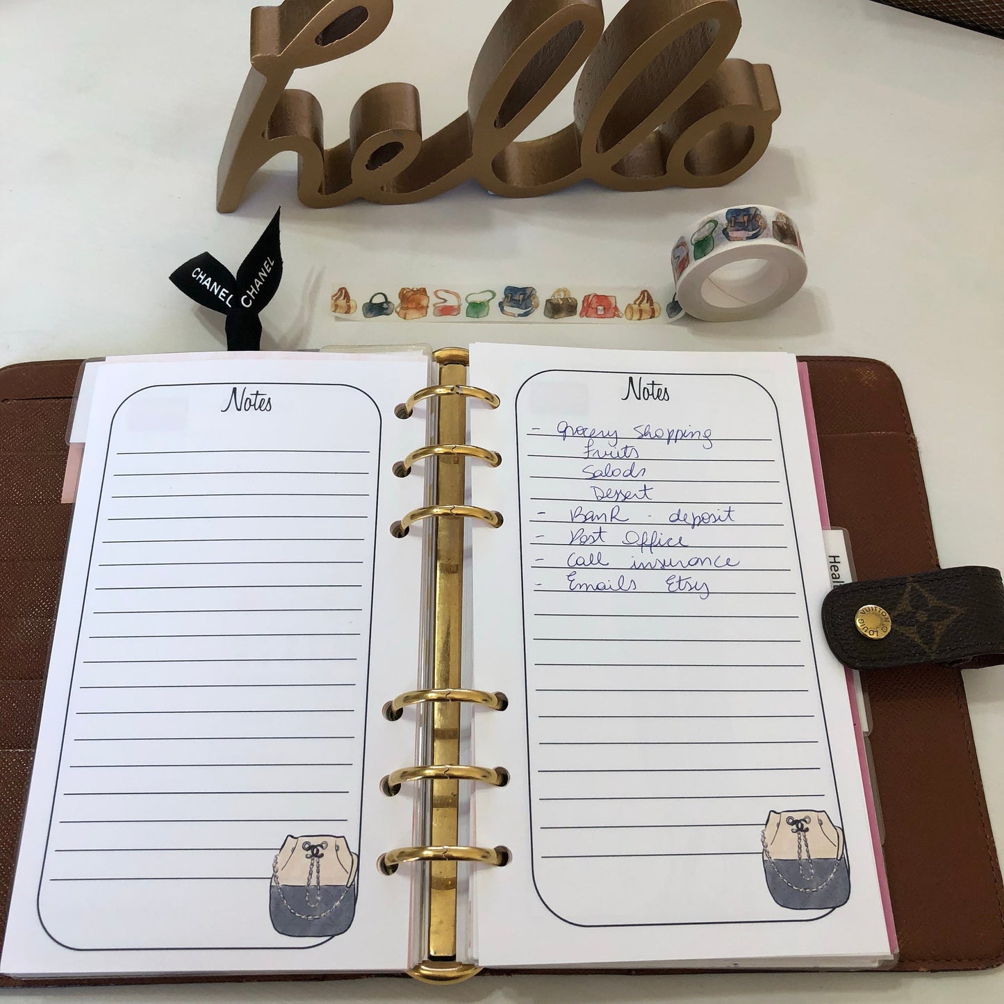 Fancy Bags Agenda Notes