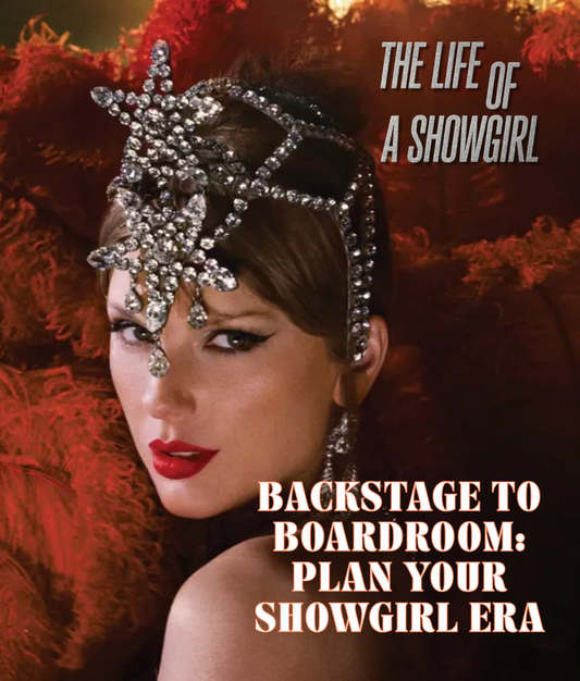 What if I told you your planner could teach you the SAME strategy Taylor Swift used for The Life of a Showgirl? 🎭✨