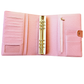 A5 Quilted Faux Leather Ring Planner Luxe Binder