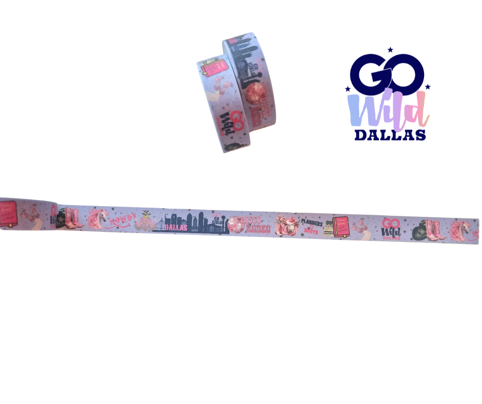Go Wild Dallas Exclusive Washi Tape
