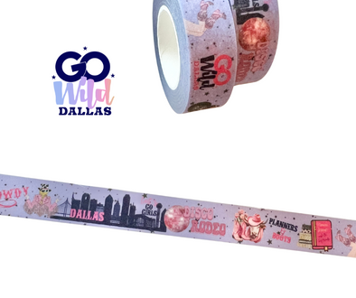 Go Wild Dallas Exclusive Washi Tape