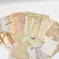 Vintage Floral Junk Journal Kit | Ephemera Pack for Journaling & Scrapbooking