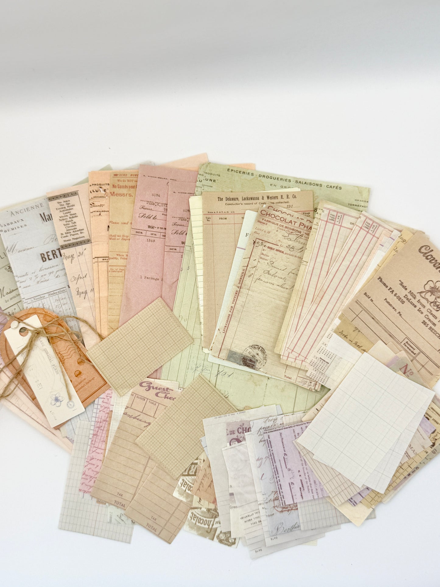 Vintage Floral Junk Journal Kit | Ephemera Pack for Journaling & Scrapbooking