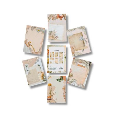 Scrapbook Mini Pad Decorated Sheets - 60 Sheet Pack