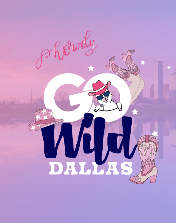 Go Wild Dallas Cover/ Laminated Dashboard