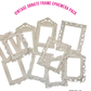 Gilded Memories Vintage Ornate Frame Ephemera Pack | Decorative Journaling Frames