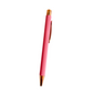 Pink Soft Rubbery Ballpoint Pen