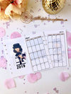 2023 Dated Chic Parisian Monthly Planner