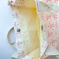 Bow & Go Craft Tote Bag | Coquette Pink Bow Organizer for Journaling & Crafts