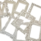 Gilded Memories Vintage Ornate Frame Ephemera Pack | Decorative Journaling Frames