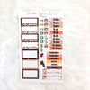 3 Sheets Let it Fall Sticker Set