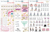 3 Sheets Self Care Sticker Set