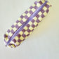 Checkered Pouch Knitted Pencil case