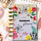 Floral Level Up Business Planner A5 Size - Undated