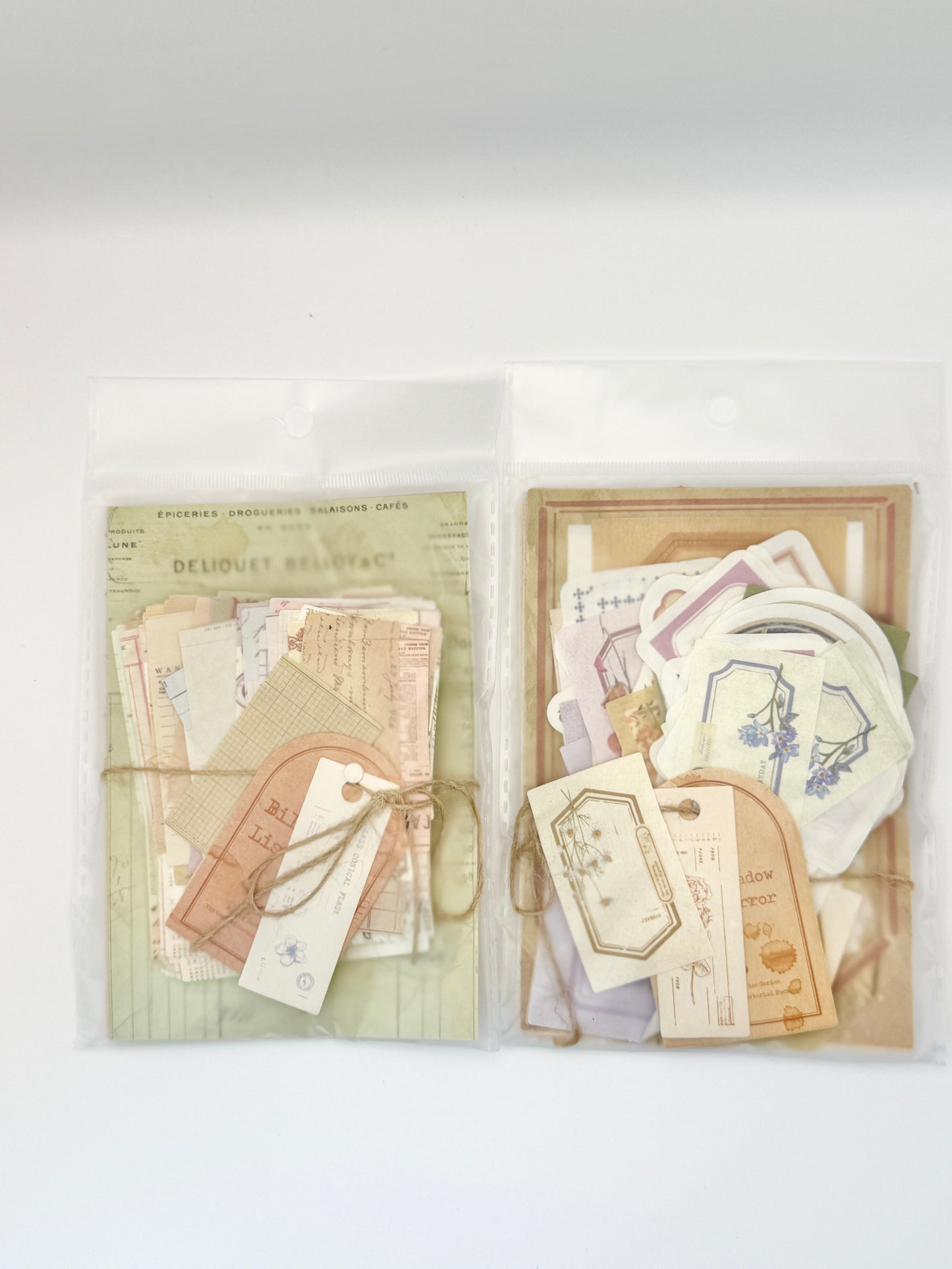 Vintage Floral Junk Journal Kit | Ephemera Pack for Journaling & Scrapbooking