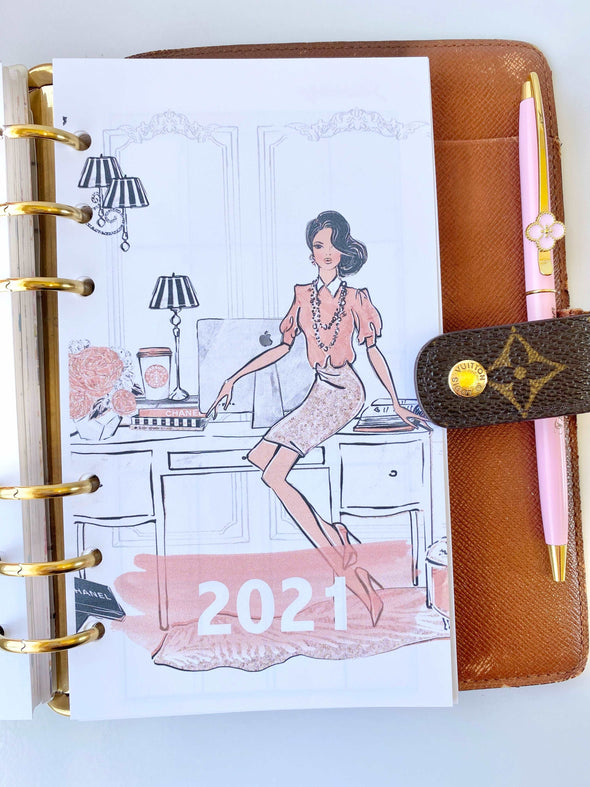 2023 Dated Yearly Boss Babe Monthly Inserts