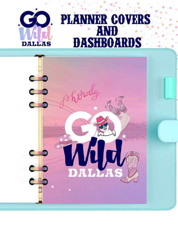 Go Wild Dallas Cover/ Laminated Dashboard