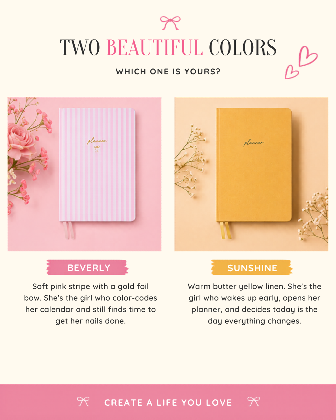 Undated Weekly Planner & Creative Journal | A5 Linen Planner with Dot Grid Pages