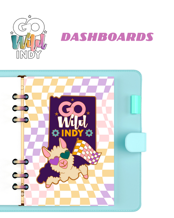 Go Wild Indy Cover/ Laminated Dashboard