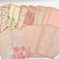 Pink Cottagecore Decorative Paper Pack | Vintage Rose Journaling Papers