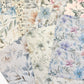 6x6 Vintage Floral Scrapbook Paper Pad | Decorative Cardstock Pack